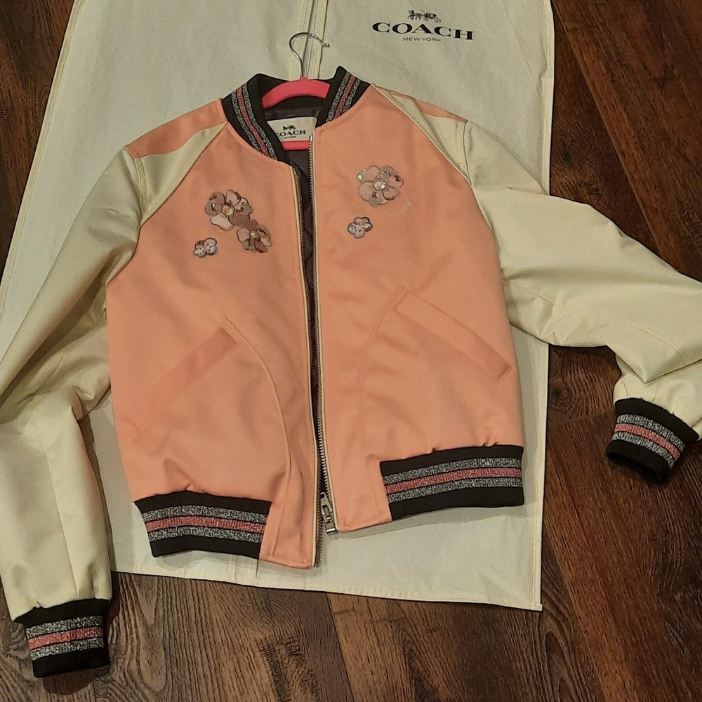 Pink Coach Jacket